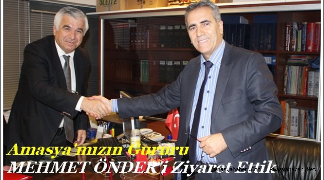Hemşerimiz Mehmet Önder’i İşyerinde  Ziyaret